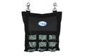 CuteNFuzzy Rabbit & Guinea Pig Hay Bag Feeder with Super Tough Bottom® Design | 15 Feeding Openings | Small 10" x 11" x 3" Hanging Hay Feeder | Less Waste, Cleaner Cage | Made in USA Design
