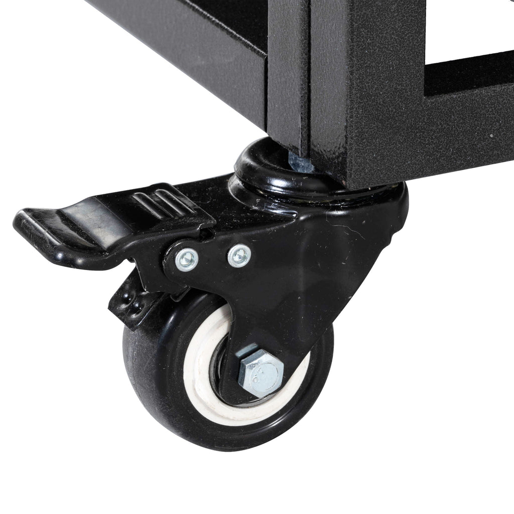 Heavy Duty Dog Crate Lockable Wheels