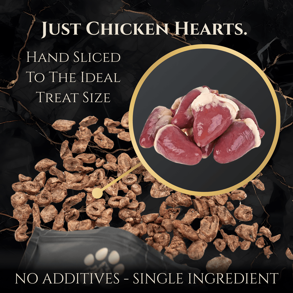 Freeze-Dried Chicken Heart Dog Treats