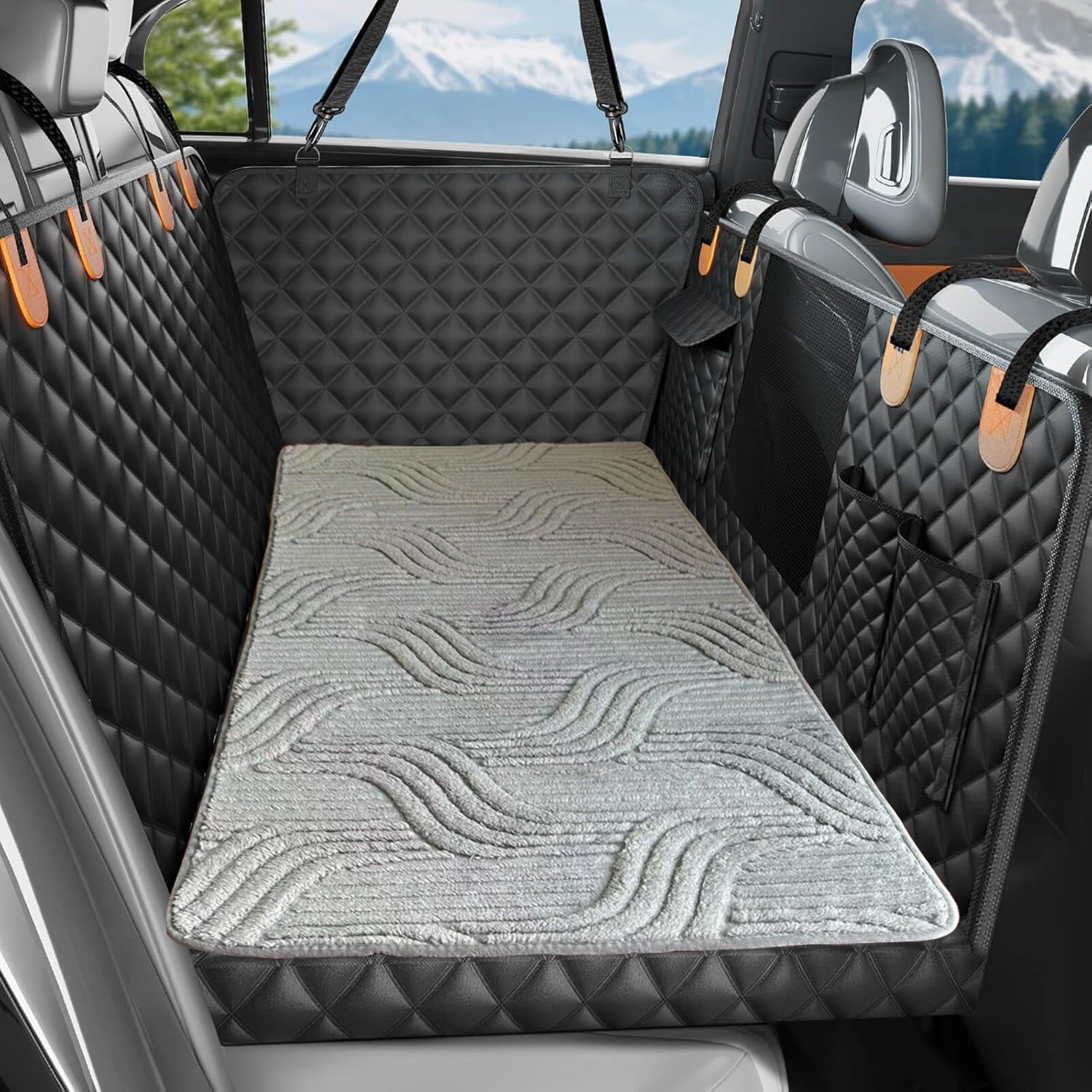 Premium Non-Slip Car Seat Cushion for Dogs & Cats - Thickened Comfort Mat