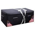 Paris Tack Patented Hay Bale Bag 1200D Waterproof with Mesh Ventilation Windows and Patriotic Leather Accents