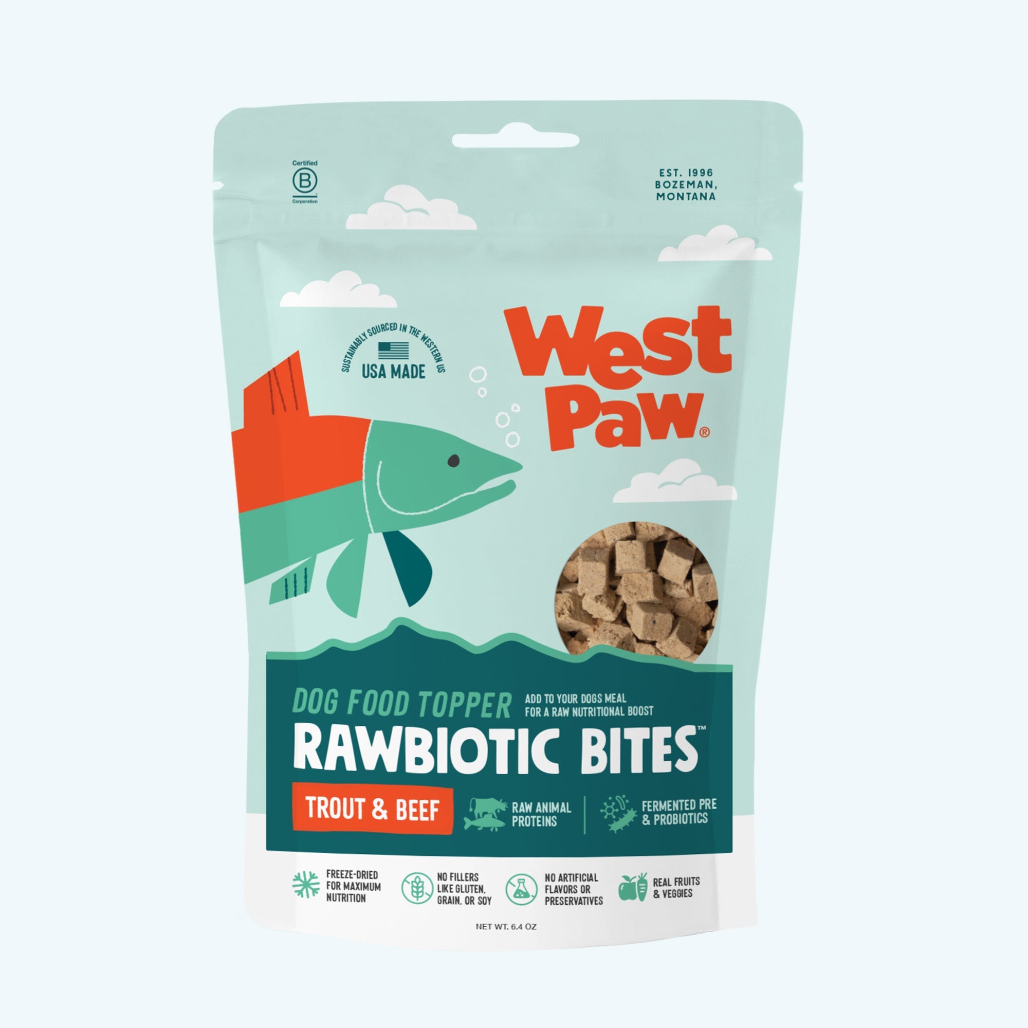 Trout & Beef Dog Food Topper