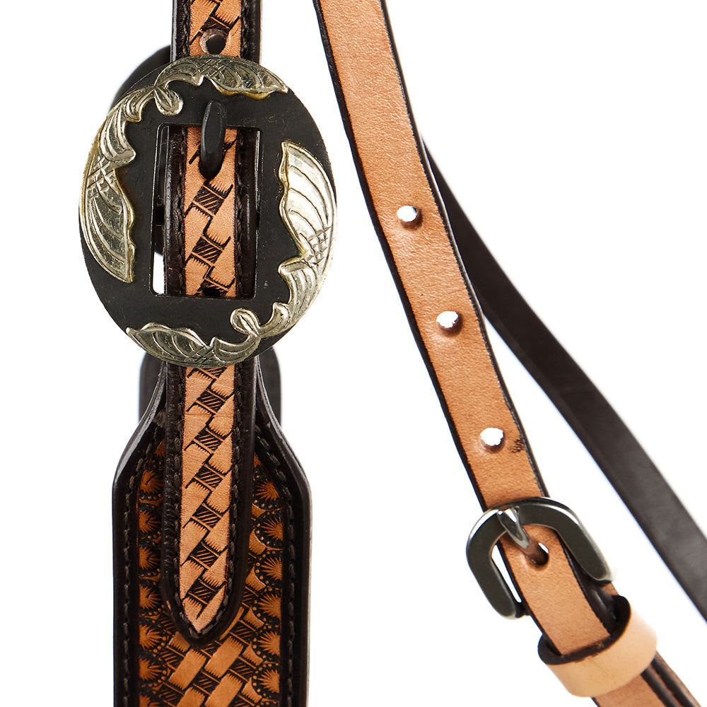 WD-SBH6 Basket Stamp Ranger Browband Headstall