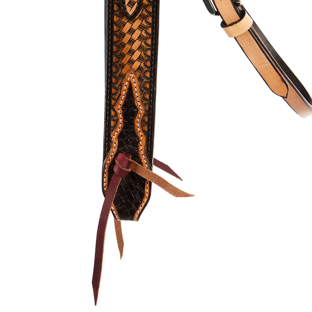 WD-SBH6 Basket Stamp Ranger Browband Headstall
