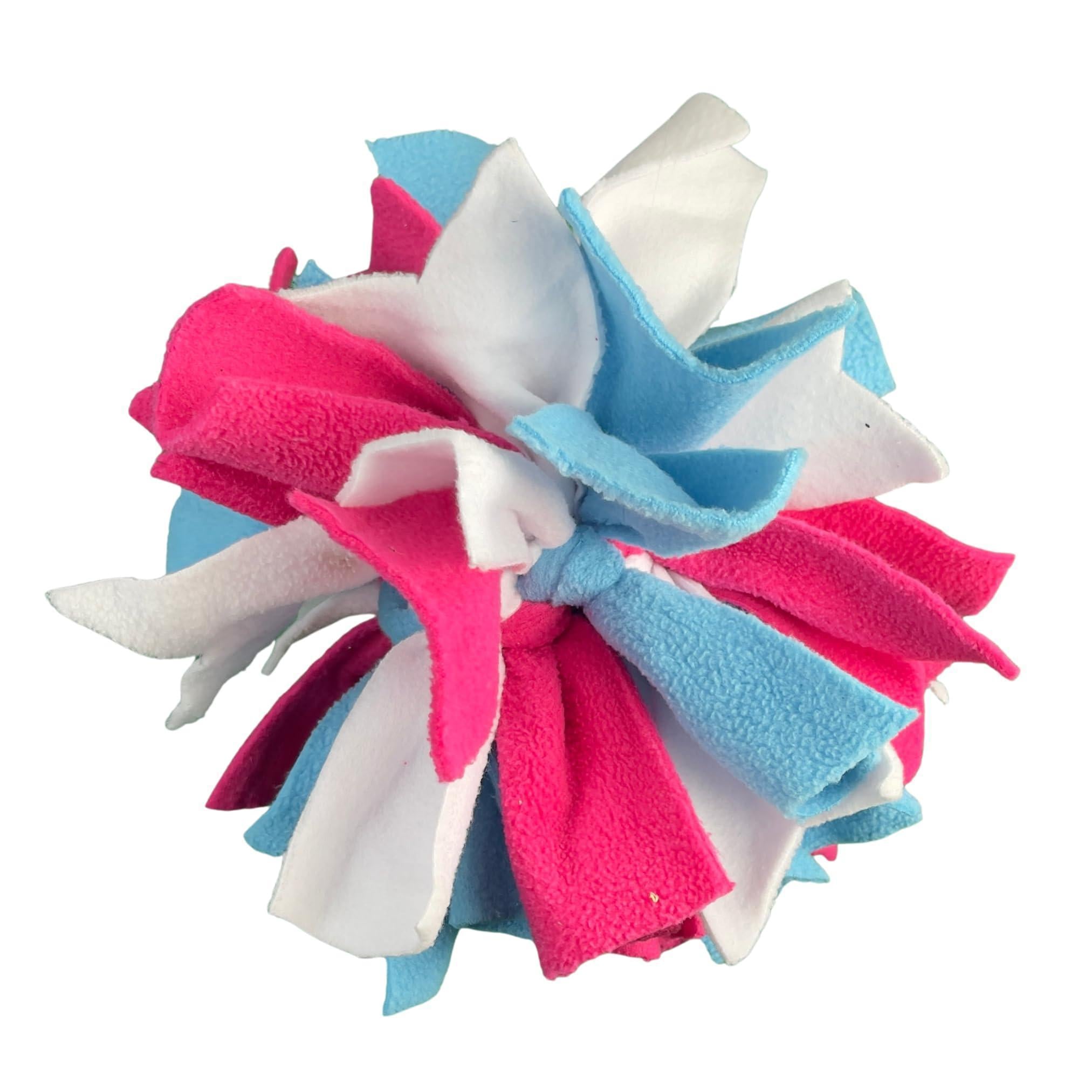 Interactive Snuffle Ball & Treat-Dispenser Toy for Dogs Teething Relief Blue