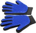 Silicone Pet Grooming Glove — 255-Tip Hair Remover