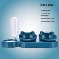 3-in-1 Pet Feeding Station with Auto Water Bowl — 4 Colors